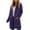*Purple, variant on ClodeEU Women's Long Cardigan Sweaters ,Long Sleeve Button Coat with Pockets, Lapel Fall Sweater Blazer Coats Dark Gray,Womens Plus S