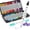 dark color scheme, variant on Alcohol Markers, 40 Colors Alcohol Markers Set with Metal Box for Artists, Adults in Coloring & Painting (Brush & Fine)