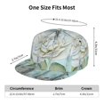 thumbnail image 4 of Kdxio Vintage Rose1 Print Snapback Hat for Men Women,Adjustable Baseball Cap, 4 of 7