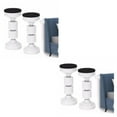 thumbnail image 3 of Guardoinrt 2pack/lot Easy Installation And Adjustable Threaded Bed Frame Headboard Stopper Wall Exquisite white/7.7-9cm 2Set, 3 of 6