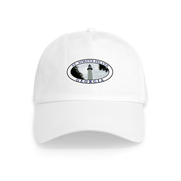 CafePress - Saint Simons Island - Adjustable 100% Brushed Unisex Casual Cotton Baseball Cap, Beige, 1