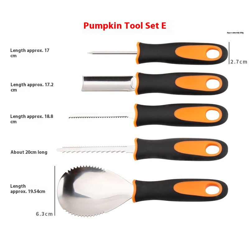 15pcs Professional Fruit Carving Tool Kit Vegetable Food Ceramic & Pottery Tools Woodwork Peeling Tools Set Pottery & Clay Sculpting Tools Halloween Decor