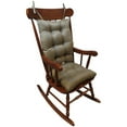 thumbnail image 1 of The Gripper Non-Slip Omega Jumbo Rocking Chair Cushions Set, Seat and SeatBack Pads, 1 Pack, Gold, 1 of 5