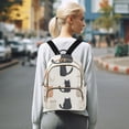 thumbnail image 7 of FORMRS Mini Backpack Purse for Women Travel Daypack Casual Shoulder Bag, Cute Cartoon Cats, 7 of 7