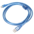 thumbnail image 3 of USB To MINI5P Charging Cable, Plug And Play Mini USB Cable Portable High Speed  For PDAs For Mobile Phones 1.5M, 3 of 8
