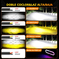 thumbnail image 5 of Faros De Lupa Luces Led Auxiliares Con Rgb 9 Modos 2pcs Belug,  Negro, 5 of 5