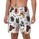 thumbnail image 1 of Fotbe Hip Hop Dog Traje de Baño para Hombre – Shorts de Natación de Secado Rápido con Forro y Bolsillos-Medium, 1 of 6