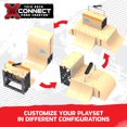 thumbnail image 4 of Tech Deck, Danny Way Mega Half Pipe X-Connect Park Creator, Customizable Ramp Set with Exclusive Plan B Fingerboard, Kids Toy for Boys and Girls Ages 6 and up, 4 of 9