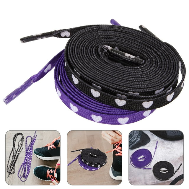 unbranded 2 Pares Cordones Para Zapatillas Con En Material Premium