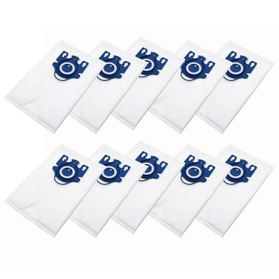 10 Pack Vacuum Cleaner Bags for Miele Classic C1 C2 C3 S227 S240, S5, S8