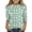 Light Green, variant on Easter Girls Tops Size 6-7 3/4 Sleeve Cute Bunny Rabbit Easter Egg Print T-shirt for kids Trendy Crewneck Tee Shirts Soft Fall Winter Gifts for Girls Red 9-10 Years