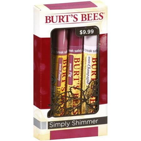 Simply Shimmer- Fig/Peony/Champagne Burt's Bees 3 Item Kit
