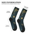 thumbnail image 3 of KLL North American Bald Eagle Print Cool Socks Men's Women's Crew Socks Funny Crazy Novelty Stockings, 3 of 7