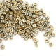 thumbnail image 3 of 500 piezas de cuentas acrílicas cuadradas DIY accesorios de cuentas hechos a mano alfabeto inglés 6mm (dorado), 3 of 5