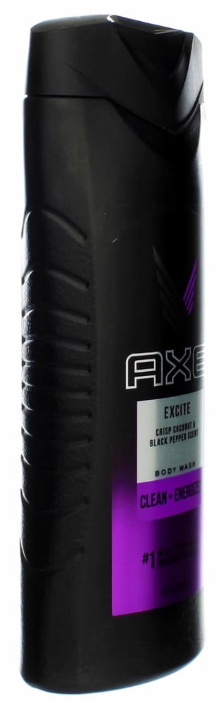 AXE Body Wash for Men, Excite, 16 fl oz (Pack of 3)