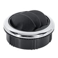 thumbnail image 3 of LOVIVER Car Air Vent Deflector Outlet Round Electroplating for RV Bus ATV 87 75mm, 3 of 5