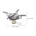 thumbnail image 2 of KAKOWELY De Gas Portátil Plegable Ideal Para Camping Con Estructura Metálica Duradera, 2 of 8