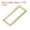Gold, variant on Uxcell 4Pack Metal Rectangle Ring, 2 x 5/8 Inch Metal Rectangular Buckle for Bag Belt, Gold