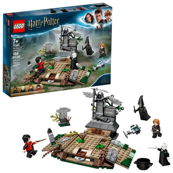 LEGO Harry Potter and the Goblet of Fire The Rise of Voldemort 75965 Toy Building Kit (184 Piece)