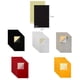 thumbnail image 4 of Bewildely 10 piezas de hojas adhesivas de terciopelo flocado joyero delineador arte tapicería telas plantilla hacer cajón gris Type2 NO2, 4 of 6