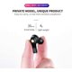thumbnail image 3 of Auriculares inalámbricos Bluetooth, auriculares Bluetooth 5,0 intrauditivos con micrófono, Mini estuche de carga portátil Compatible, 3 of 5