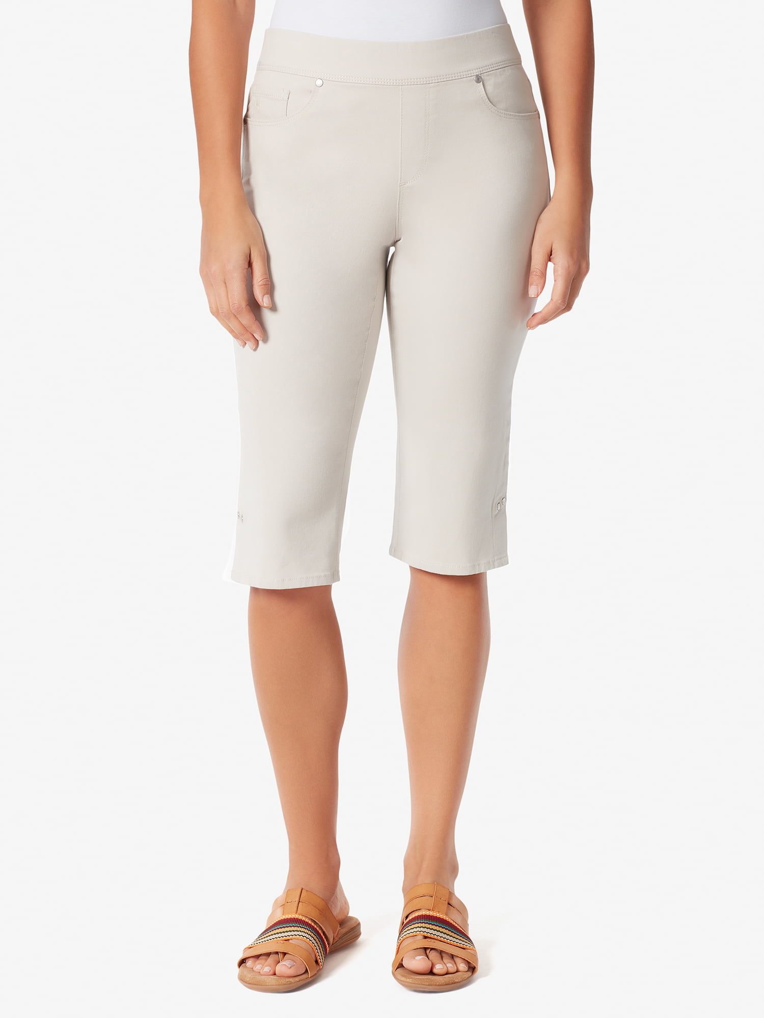 Gloria Vanderbilt Women's Avery Pull On Skimmer Shorts - Walmart.com