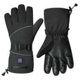 thumbnail image 2 of Honeeladyy Heated Ski Gloves for Women and Men , Winter Warm Skiing Gloves, Rechargeable Heating Glove for Skiing, Snowboarding, Snowmobile, Outdoor Sports, Black, 2 of 5