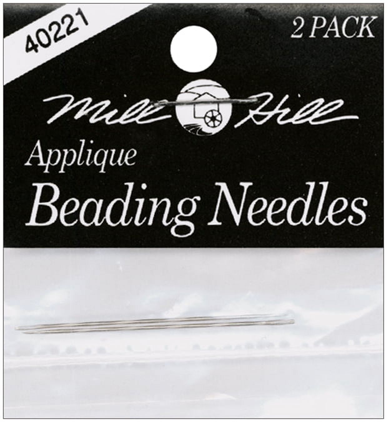 Applique Beading Needles-Size 10 2/Pkg