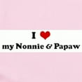 thumbnail image 2 of CafePress - I Love My Nonnie & Papaw Infant Bodysuit - Baby Light Bodysuit, Size Newborn - 24 Months, 2 of 4