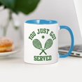 thumbnail image 3 of CafePress - You Just Got Served - 11 oz Ceramic Mug - Novelty Coffee Tea Cup, 3 of 4