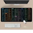 thumbnail image 1 of CEHVOMTwsMouse,Computer Mice , Mouse For Laptop,Slim Silent Rechargeable Mouse,800*300*3mm Quick Key Super Large -slip Keyboard Pad - with Office Software Shortcuts Pattern, 1 of 3