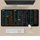 thumbnail image 2 of Pisexur - Teclado electrónico para hombre (800 x 300 x 3 mm, teclas rápidas, gran tamaño, antideslizante), con patrón de accesos directos de software de oficina, organizador de electrónica para niños, 2 of 3