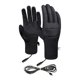thumbnail image 1 of Heated Gloves For Men Women Mittens Touchscreen Waterproof USB Winter Gloves Heating Glove For Driving Cycling Hunting Hiking, 1 of 9