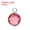 Pink, variant on Crystal Birthstone Charm March Pendant Drop Beads Sky Blue for Jewelry Making, Bracelets, Pack of 10