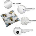 thumbnail image 6 of nygtbtfer Throw Pillow Cover Decorative Pillow Case Home Decor Square Pillowcase White, 6 of 7