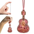 thumbnail image 2 of Country Music Legend Memorial Christmas Ornament, Dolly Acrylic Hanging Keepsake For Christmas Tree Decor, Holiday Home Display And Fan Collection, 2 of 7