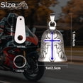 thumbnail image 2 of Guardian Bell Motorcycle, Campana Biker, Campana de Motorista de Motocicleta Campanas de Buena Suerte con Colgador Accesorio para Llavero de Motoci para Bendecir La Paz, 2 of 5