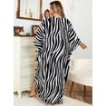 thumbnail image 3 of Edolynsa Kaftan Dresses Cover Up for Swimwear Women Casual Turkish Kaftans Loose Lightweight Oversized Caftan moomoo House wear, 3 of 10