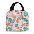 thumbnail image 1 of Vsdgher Tropical Plants Print Lunch Bag, Lunch Box for Women Adult Men, Lunch Tote Insulated Cooler Lunch Container for Work/Office/Picnic/Travel, 1 of 8