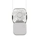 thumbnail image 2 of Scarf Fan Folding Handheld USB Rechargeable Fan Desktop Office Fan Convenient Outdoor Pocket Small Fan, 2 of 4