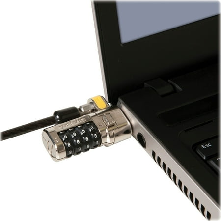 Portable Laptop Lock - Kensington, KMW64697, ClickSafe Combination Laptop Lock, 1, Gray