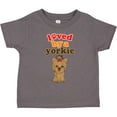 thumbnail image 3 of Inktastic Yorkshire Terrier Dog Yorkie Boys or Girls Toddler T-Shirt, 3 of 5