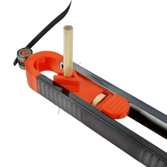Smooth Tracing Contour Scribe Tool, Compact Size For Easy Storage, Adjustable Lock To Ensure Accuracy In Carpentry And Construction (Small)