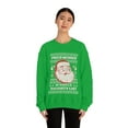 thumbnail image 3 of Santa's Naughty List Ugly Christmas Sweater, 3 of 9