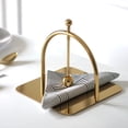 thumbnail image 1 of xaoyunyn Serviette Élégante en Alliage pour Décoration de Table à Manger Accessoire de Mise en Valeur Romantique et Style avec Durabilité Longue Durée, 1 of 7