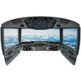 thumbnail image 2 of VWAQ 3D Airplane Stickers for Kids | Clouds Cockpit Wall Decal - CP5, 2 of 2