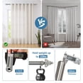 thumbnail image 6 of Urbanest Adjustable Single Curtain Rod Set Regale Finials – 1 - Inch Diameter, With Pewter Rod, 84–120 Inches, 6 of 6