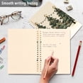 thumbnail image 4 of FORMRS 1-Subject Spiral Notebook 8" x 5" College Ruled 60 Refillable Sheet A5 Hard Cover, 2 Pack, Christmas Stars, 4 of 7