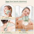 thumbnail image 4 of Electric Body Bath Brush, Rechargeable Back Brush for Shower with 5 Spin Brush Heads, Silicone Body Scrubber Exfoliating Deep Cleansing Brush New Arri, 4 of 5