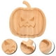 thumbnail image 4 of Bandeja de madera para servir de Halloween, bandeja de dulces multiusos con forma de calabaza, 4 of 6